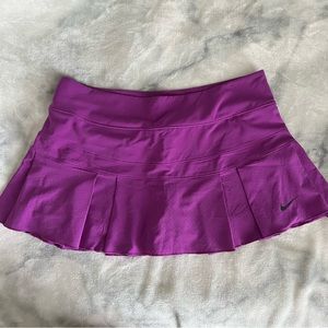 Nike Pleated Tennis Skirt Purple